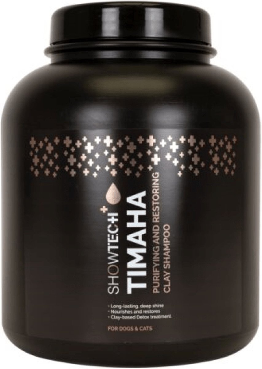 Show Tech+ - Timaha Clay Shampoo - Luxe reiniging voor elke vacht - 4,5 liter