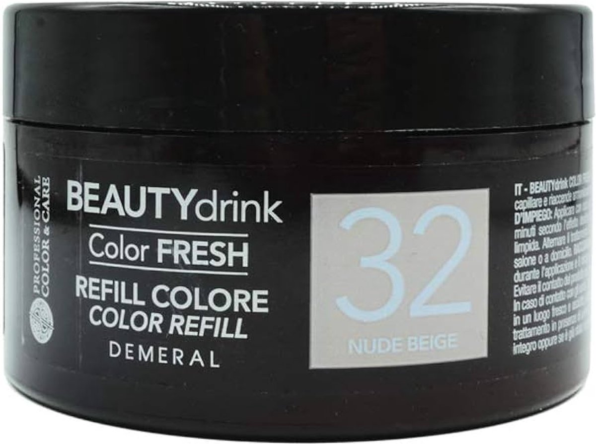 Demeral Beauty Drink Color Fresh 32 Nude Beige Refill