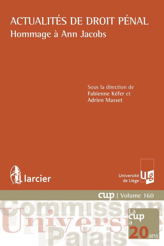 Commission Université-Palais (CUP) - Actualités de droit p ... - cover