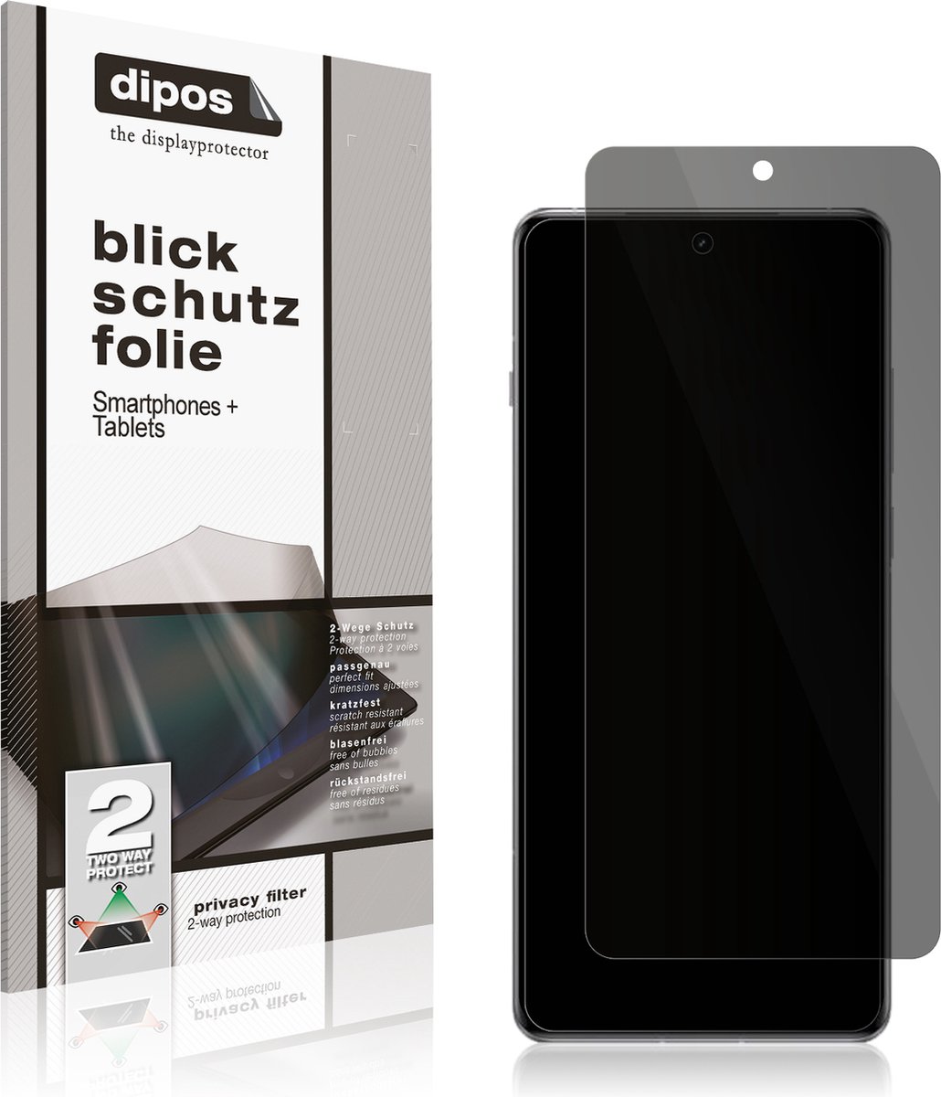 dipos FLEX – Matte Privacy Screenprotector geschikt voor OnePlus 12 | Volledige Schermbescherming | Case-Friendly