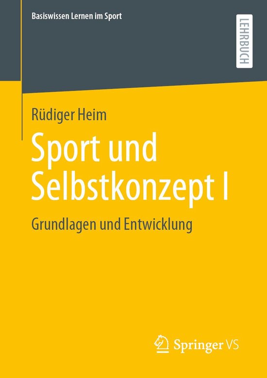 Basiswissen Lernen im Sport - Sport und Selbstkonzept I - cover
