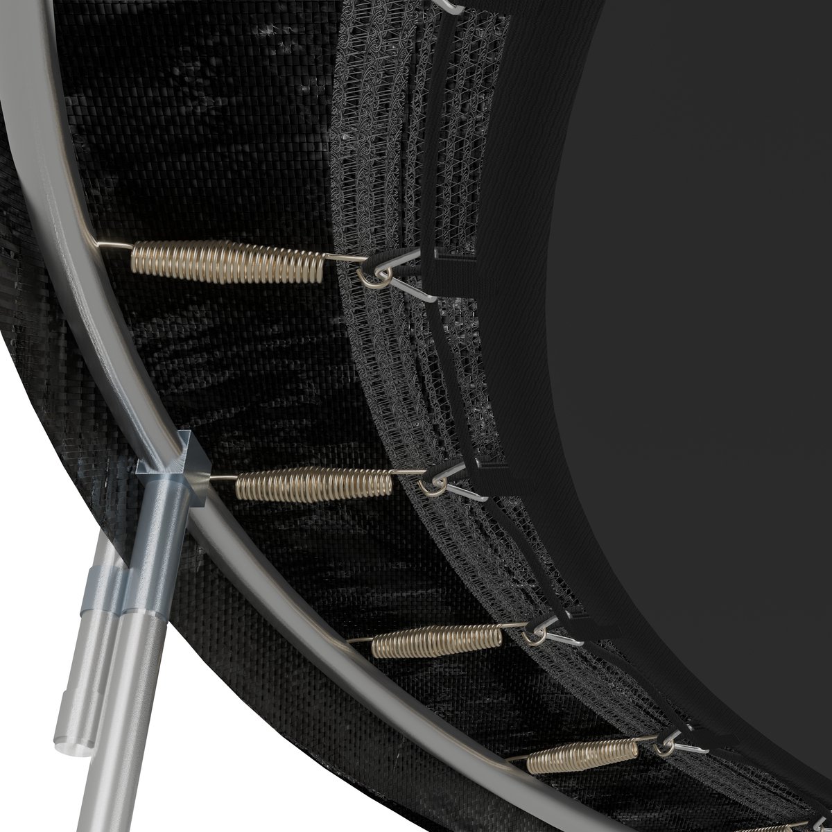 Senz Sports - J2000 Serie - Trampoline - 366 cm - Rond - Met Springveren — afbeelding 9