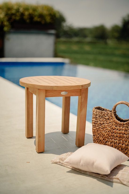 Teak Tuintafeltje | Rond | Ø 50