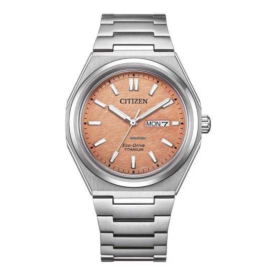 Citizen AW0130-85Z Horloge - Titanium - Zilverkleurig - Ø 39 mm