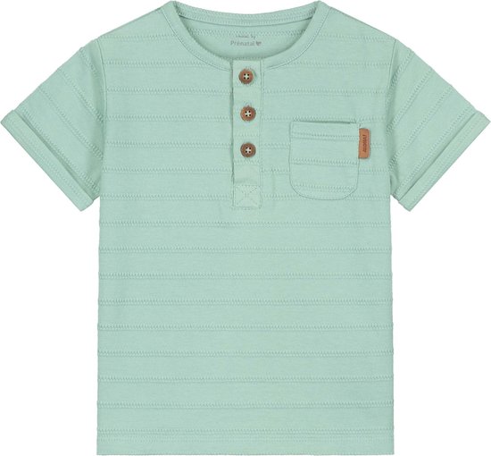 Prénatal peuter T-shirt - Jongens - Soft Green - Maat 92