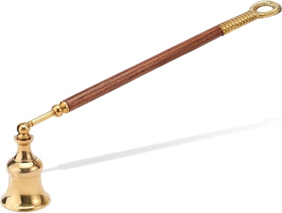 Lybunair 3Pcs Gouden Ijzer Plated Bell Vormige Lange Handvat