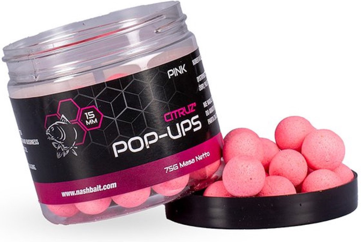Nash Citruz Pop Ups Pink 12mm 75gr