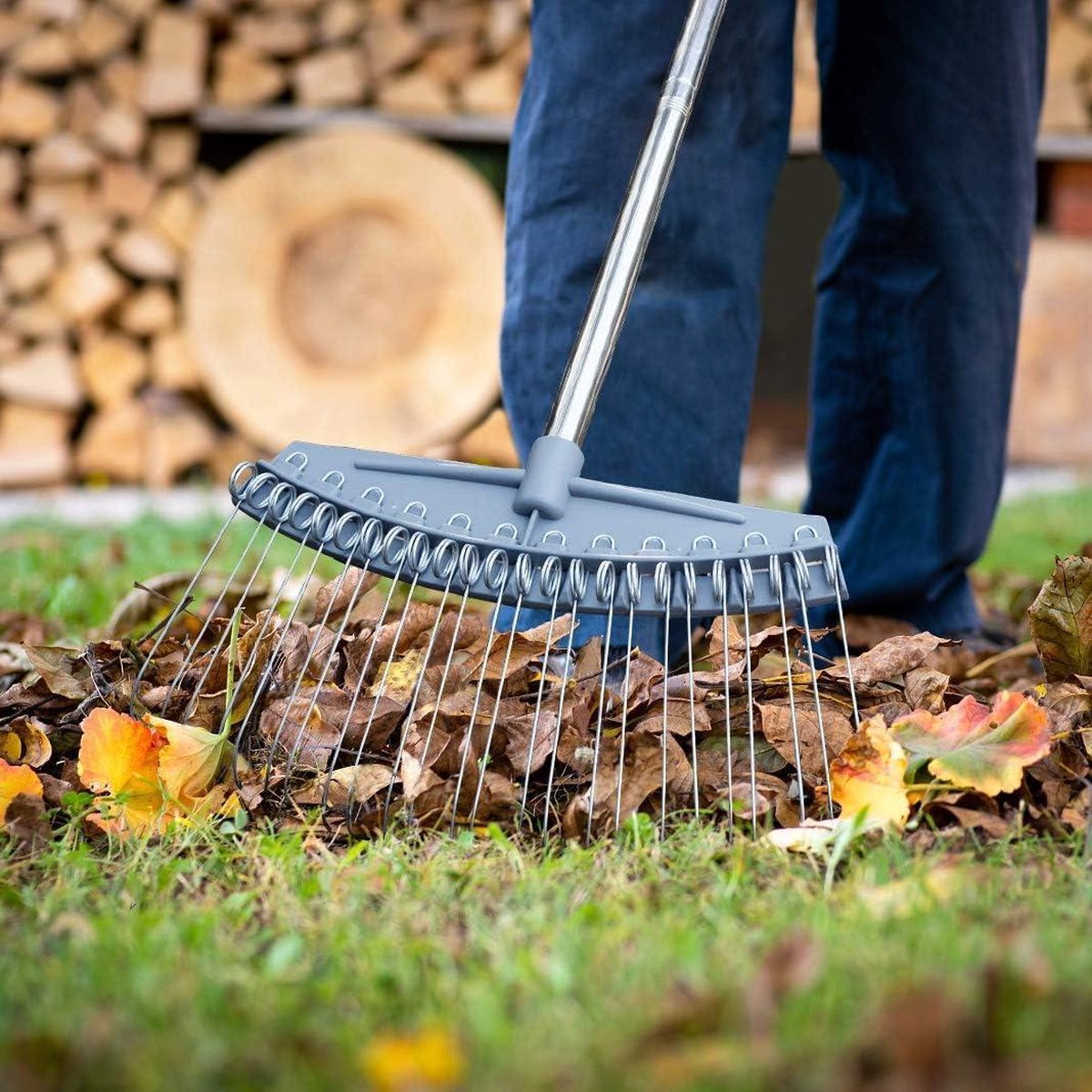 Rateau A Feuille Tête De Râteau De Jardin, Outil De Jardinage, Râteau à Sol  Robuste, Râteau Agricole Pour Le Scarificateur GARDENA