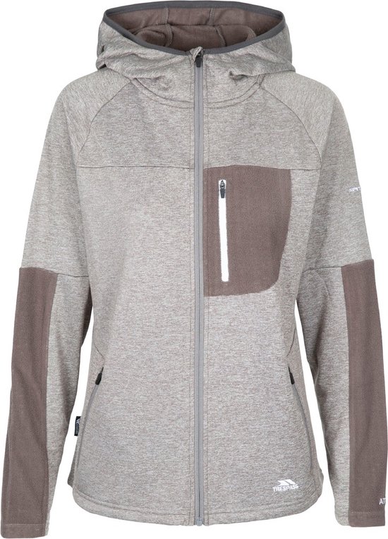 Trespass Damen Fleecejacke Trullo Polaire Femme At200 Gris Marl