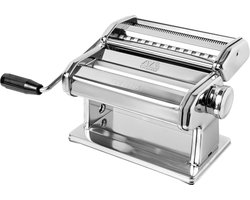 Handmatige pastamachine - Marcato Atlas 180 Classic - voor deegbladen - verchroomd staal - zilver pasta roller