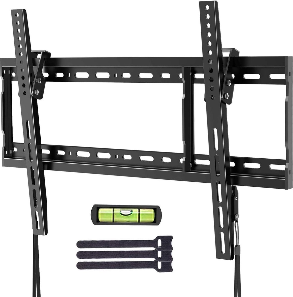 TV Muurbeugel voor 37-70 Inch TV's - Geschikt voor Houten Studs - Max VESA 600x400mm - 120lbs - Zwart