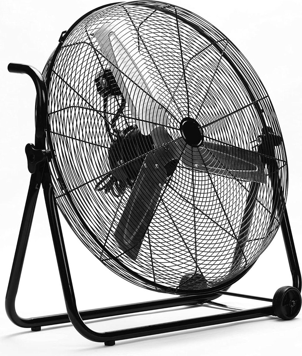 160 Purline industriële ventilator - 3 snelheden - wielen