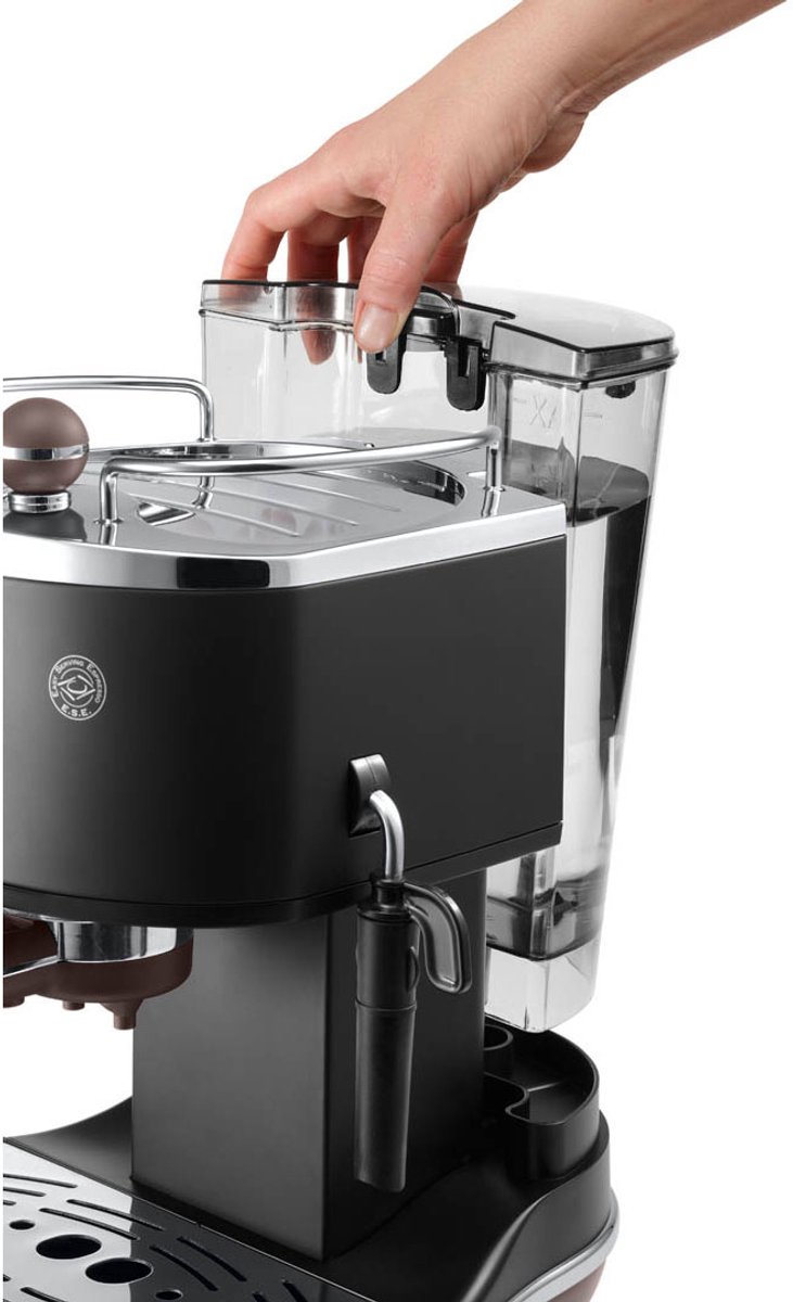 De'Longhi Icona Vintage ECOV311.BK Handmatige Espressomachine - Zwart thumbnail 4