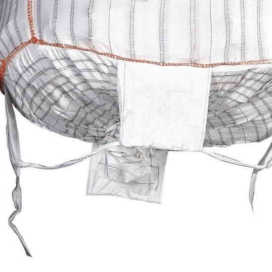10x - Geventileerde Big Bag 100x100x130cm - Zak met losbodem van Merkloos	 — afbeelding 4
