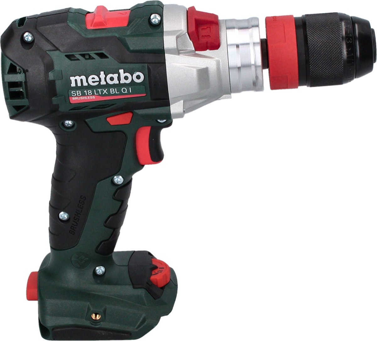 Metabo SB 18 LTX BL Q I - Klopboormachine - Accu - Borstelloze Motor - Veiligheidsschakelaar – foto 6