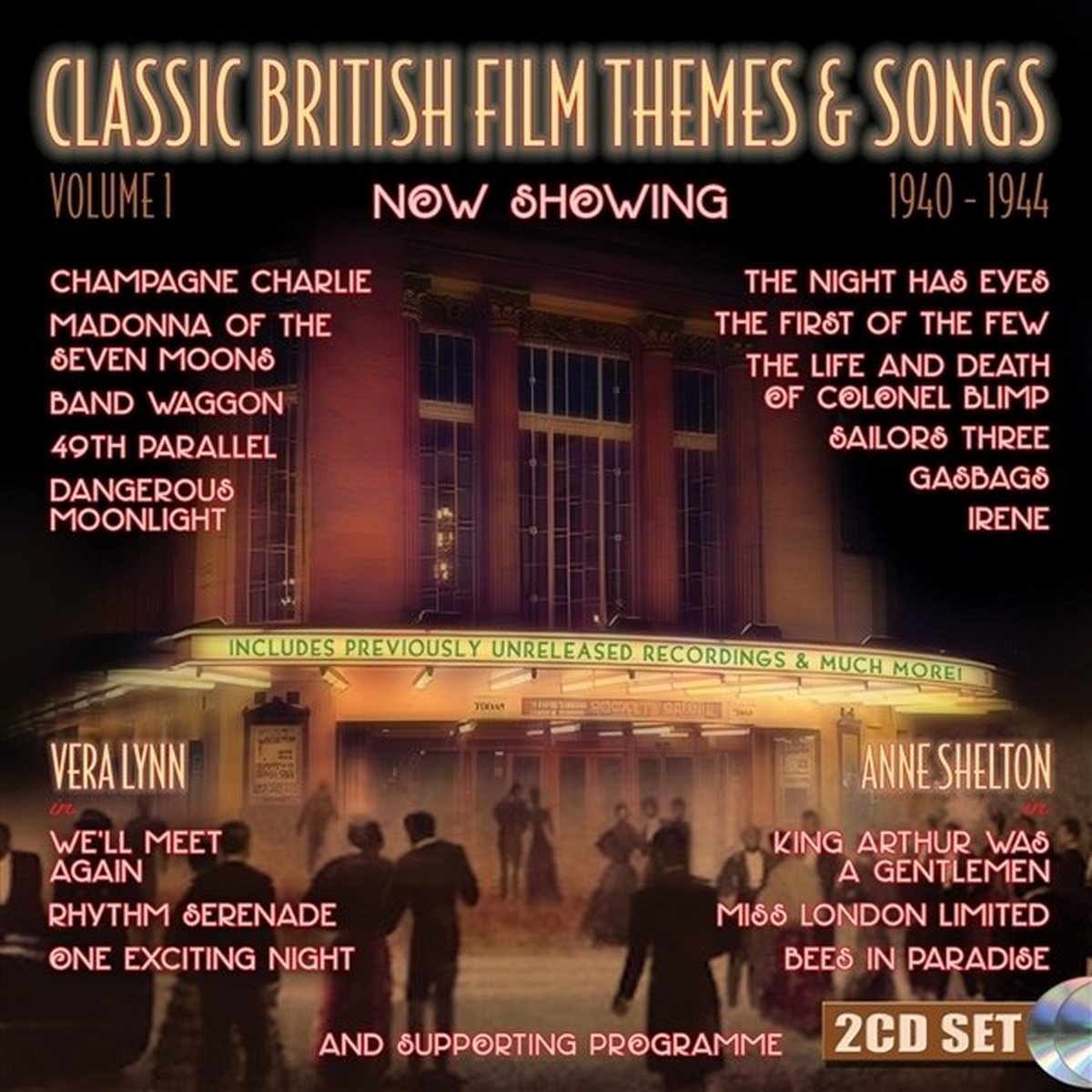 Various Artists - Classic British Film Themes & Songs 1940-1944 (2 CD)