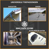 Bol.com Dak Reparatieband met MicroSealant-technologie - effectief duurzaam en universeel inzetbaar - Zelfklevende tape (Zwart 5... aanbieding
