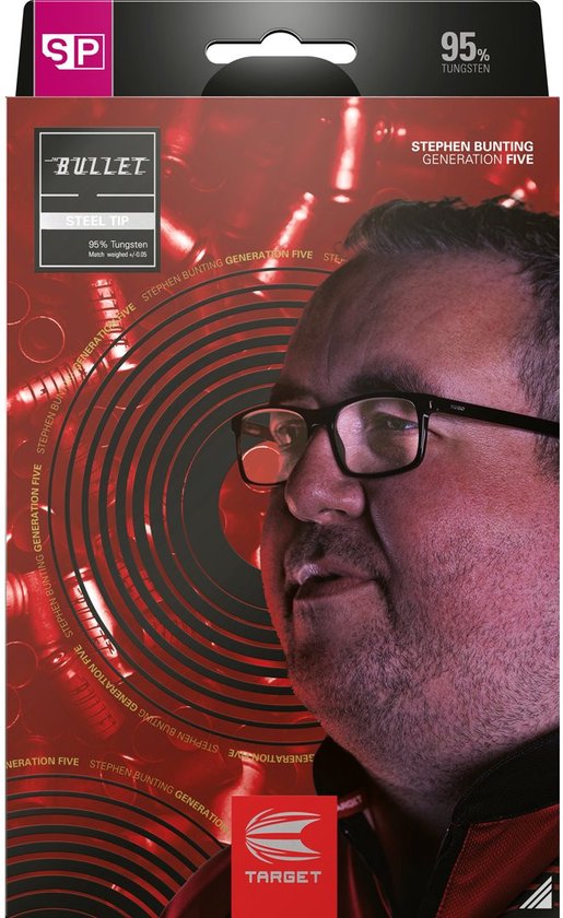 Target Stephen Bunting Gen 5 Swiss Point 95% - Dartpijlen - 18 Gram van Target — afbeelding 5