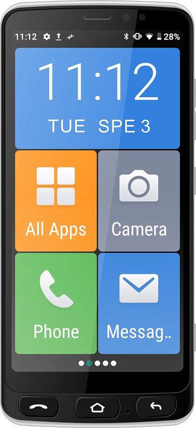 Uniwa V909T Seniorentelefoon - 4G - SOS Noodknop - Klaptelefoon - Docking Station - Zwart kopen? | | Smartphones