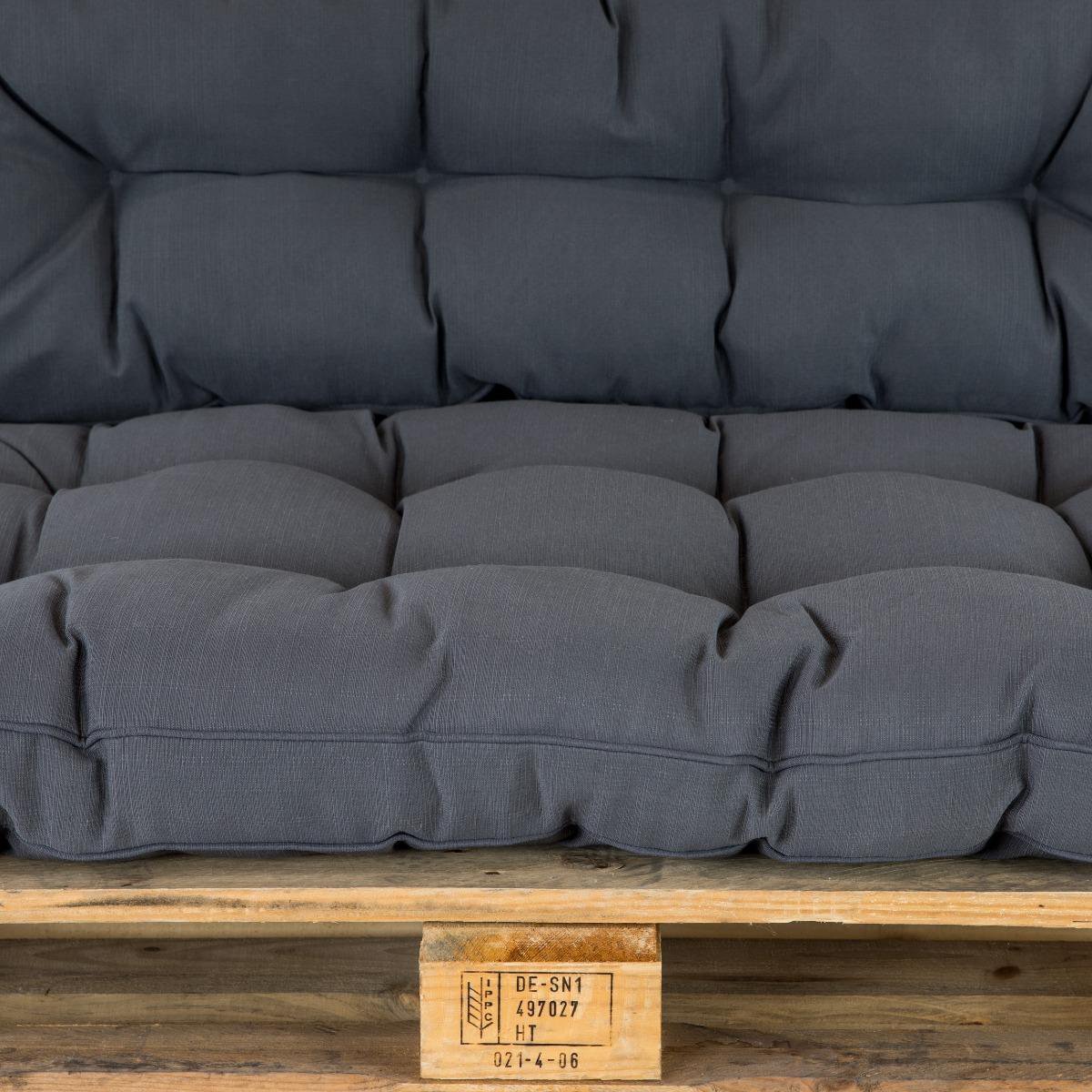 Hartman Coussin palette Casual Sealgrey - 120 x 80cm