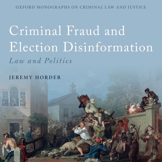Criminal Fraud and Election Disinformation - cover