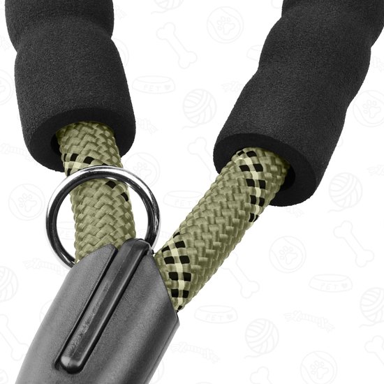 KCMultisupplies Laisse pour chien 3 mètres Vert armée