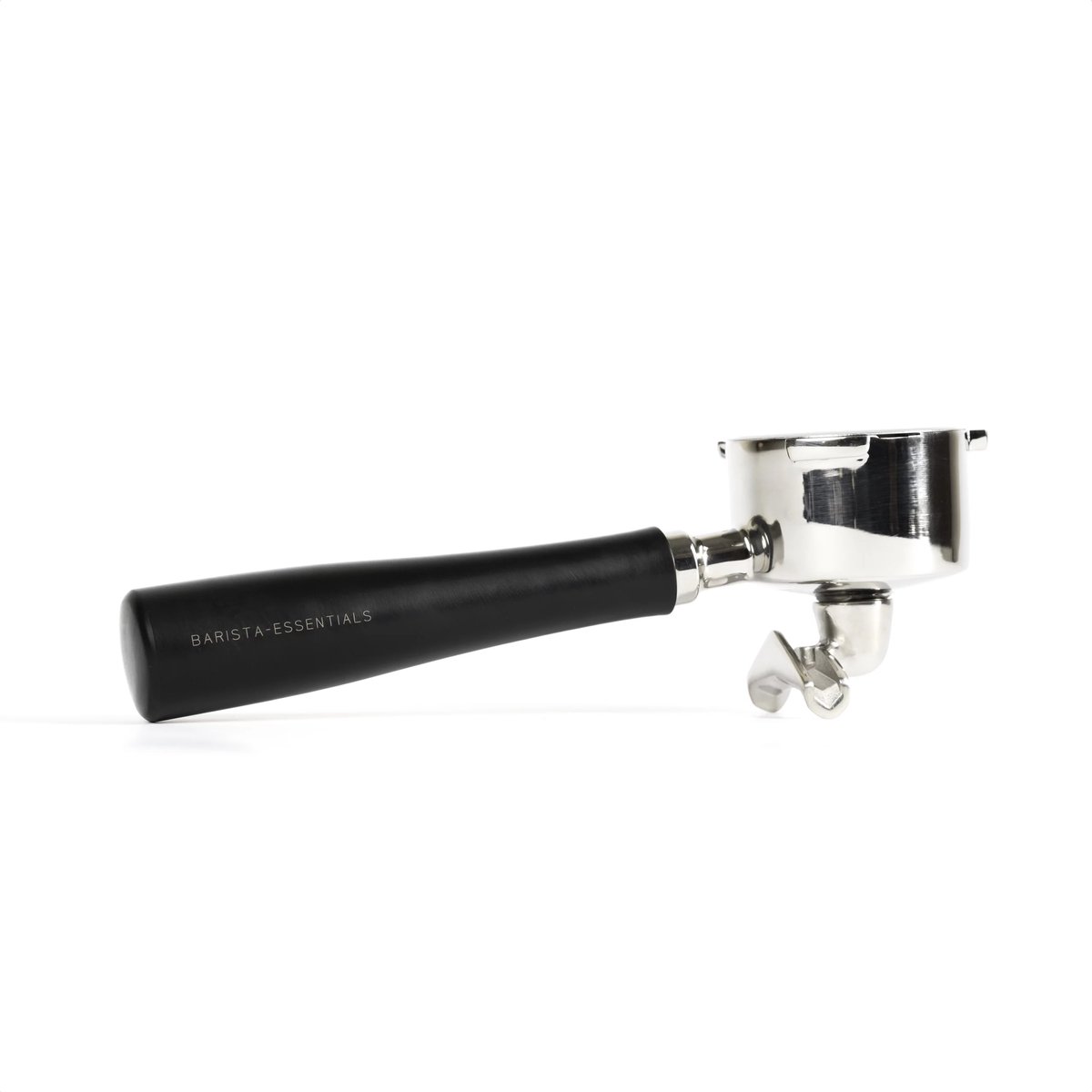 Portafilter Dubbele Uitloop - Delonghi Dedica - 51mm - Zwart - RVS - Portafilter 51mm - Portafilter - Filterdrager – Delonghi Koffiemachine – Piston – Espressomachine - Barista Essentials