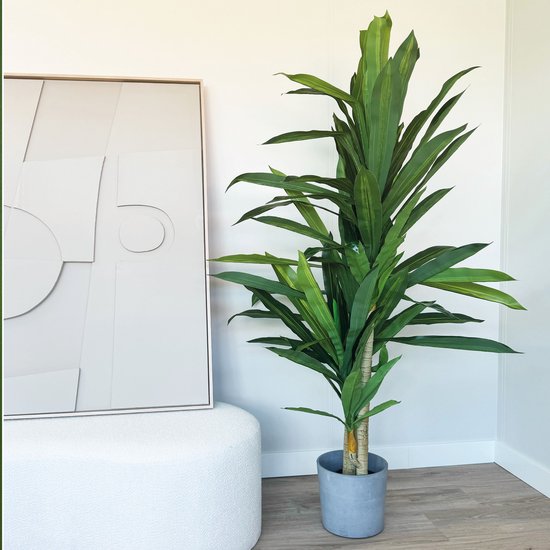 Coverzs Plante artificielle 164 cm  Palmier  Fausse plante de palmier   Grande... | bol