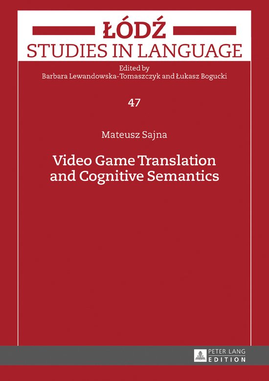 Video Game Translation and Cognitive Semantics - cover