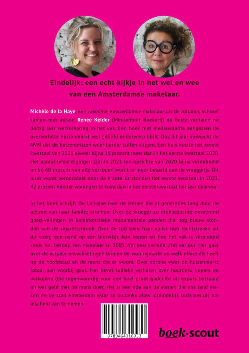 Memoires van een Amsterdamse makelaar in on(t)roerende zaken - back cover