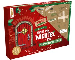 Herzlich Willkommen, kleiner Wichtel - Adventskalender. Mit Wichteltür, Bastelmaterial und Anleitungsbuch