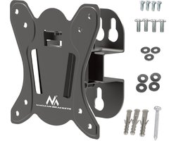 Maclean - Beugel voor TV of monitor - TV-Beugel - Monitorhouder - Muurbeugel - max. VESA 100x100, 13-32", 30kg, zwart, MC-415