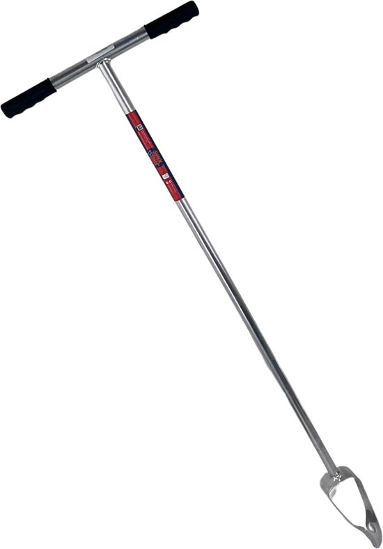 Synx Tools Grondboor 9cm verzinkt - Grondboren - Professioneel, Ideaal voor graafwerkzaamheden, Tuin boor, plantenboor, Palenboor - Lengte 120cm van Synx Tools — afbeelding 4