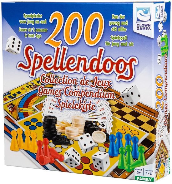 Spellendoos 200 delig – Clown