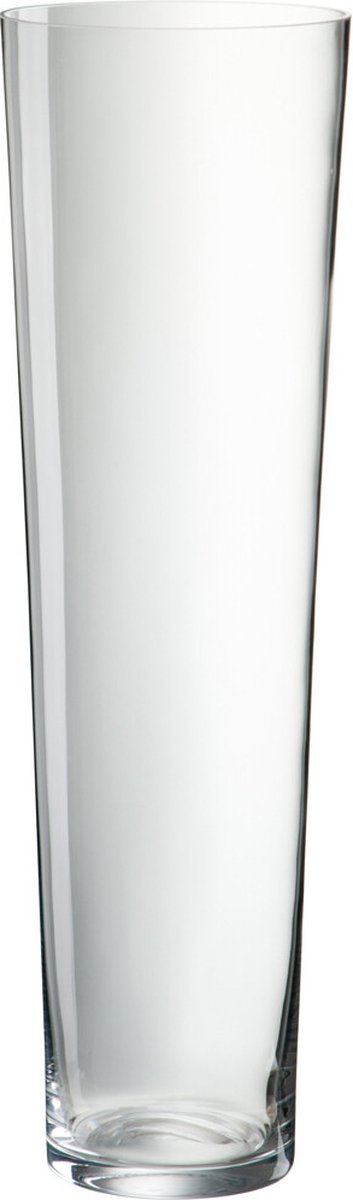 J-Line vaas Extra - glas - transparant - small - 60 cm hoog