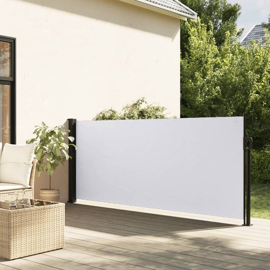 vidaXL - Paravent - extensible - 120x600 - cm - blanc