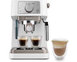 De Longhi EC260.W Automatische handmatige koffiemachine 1100W 1 L roestvrij staal