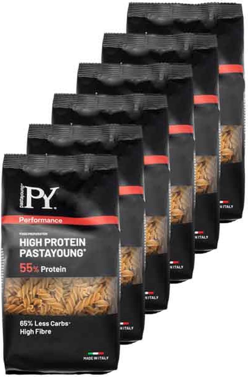 Pasta Young | Pasta Fusilli | 6 stuks | 6 x 250 gram