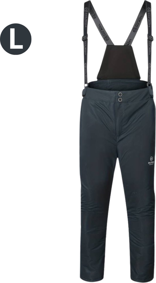 Nivard Skibroek Skipak Snowboard Broek Winterbroek Sneeuwbroek Heren Wintersport Waterdicht Zee Blauw