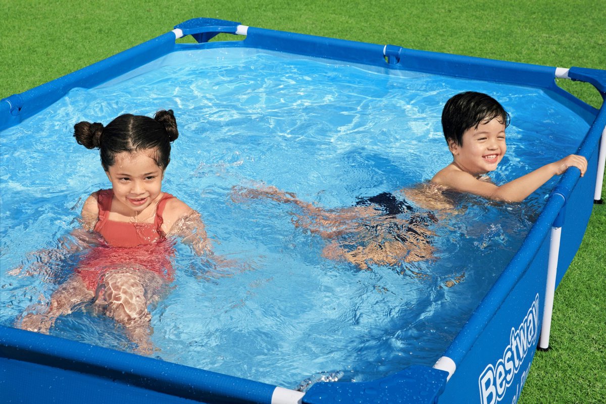 Bestway My First Frame Pool 221 x 150 x 43 cm - Zwembad — afbeelding 3