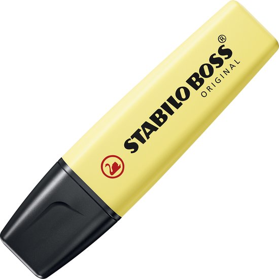 STABILO BOSS ORIGINAL Pastel - Markeerstift - Markeren Met Pastelkleuren - Etui Met 6 Kleuren