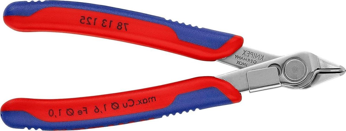 Super Knips met Meer-componentengrepen - 125 mm - Zelfbedieningskaart/Blister Knipex