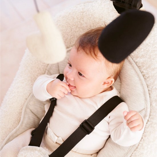 Babymoov Swoon Evolution Teddy Curl White Babyschommel A055020 van Babymoov — afbeelding 4
