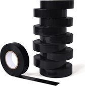 15 m zwarte elektrische tape isolatie plakband PVC vlamvertragende tape sterke lijm hoge temperatuur weerstand tape