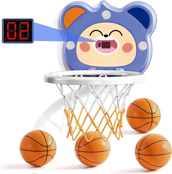 Indoor mini basketbalkorf voor peuters - speelset voor binnenshuis