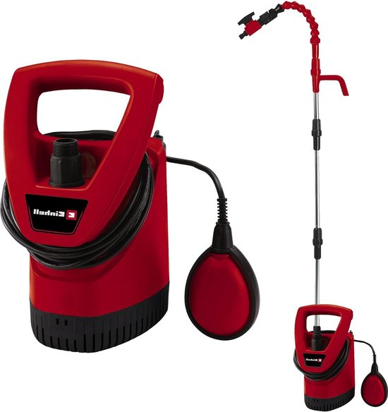 Rain barrel pump GE-SP 3546 RB - 350 W - 4600 L/h - Ø 2.5 mm - float switch - gooseneck - carrying handle