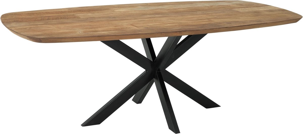 DTP Home Evo eettafel Deens ovaal teakhout naturel - 240 x 110 x 76 cm
