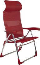 Crespo - Strandstoel - AL/206 - Compact - Rood