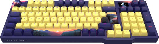 Dark Project - 98 Sunset - Mechanisch Bedraad Toetsenbord - G3MS RGB (DE) (ISO)
