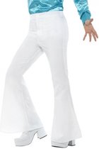 SMIFFYS - Witte disco broek voor heren - XL - Volwassenen kostuums